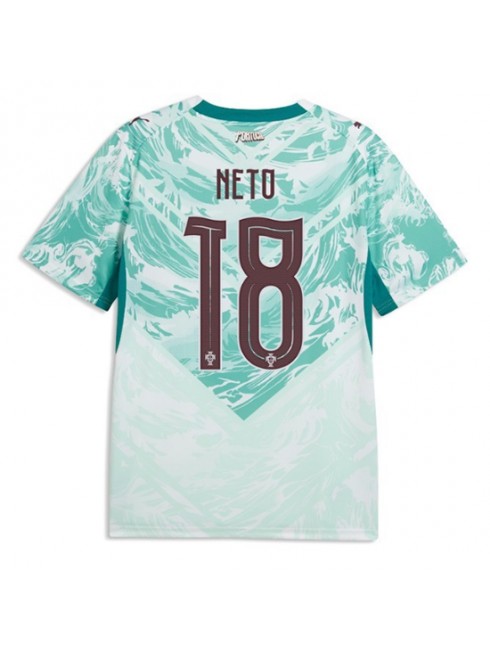 Portugal Pedro Neto #18 Auswärtstrikot WM 2026 Kurzarm Portugal Pedro Neto #18 Auswärtstrikot WM 2026 Kurzarm